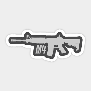 M4 rifle Sticker